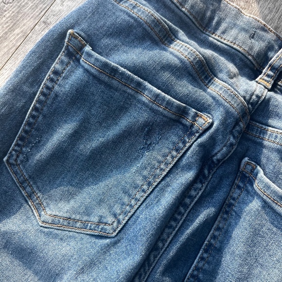 Free People frayed skinny denim jeans - Picture 15 of 16